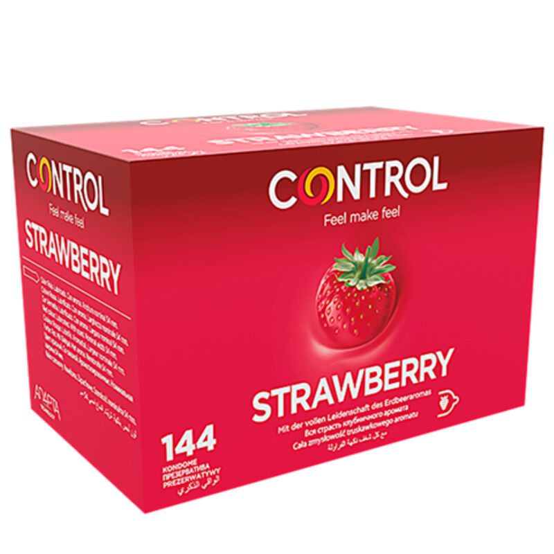 Control - Préservatifs Adapta Fraise 144 Unités